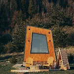 Campingplads Danguba - Tiny Glamp House With Hot Tub By Iglena