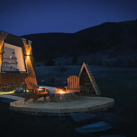 Danguba - Tiny Glamp House With Hot Tub By Iglena 营地