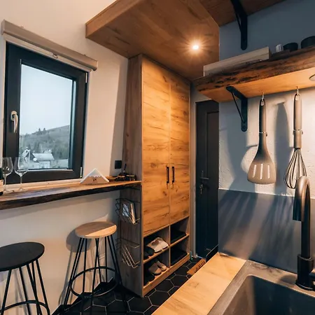 Campingplads Danguba - Tiny Glamp House With Hot Tub By Iglena *