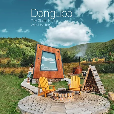 Camping Danguba - Tiny Glamp House With Hot Tub By Iglena *