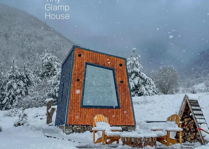 Danguba - Tiny Glamp House With Hot Tub By Iglena Kemp Kupres (Canton 10)